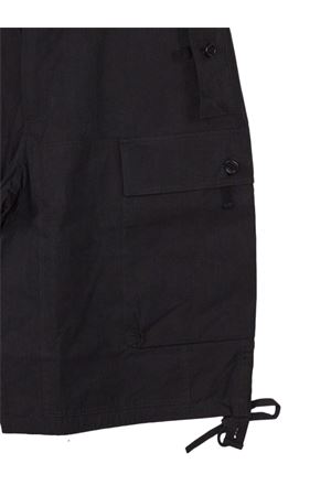 Black cotton cargo Bermuda shorts OAMC PEACEMAKER | PCM3OR12ACO015099BLACK